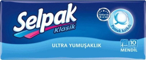 Selpak Klasik Kağıt Peçete 2x10'lu
