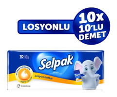 Selpak Losyonlu Kağıt Peçete 10x10'lu