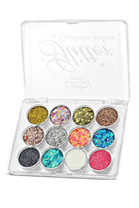 Pretty Beauty 12'li Toz Simli Glitter Palet Göz Farı