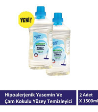 Actisoft Hipoalerjenik Yasemin ve Çam Kokulu Yüzey Temizleyici 2x1.5 lt