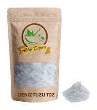 Aktar Diyarı Yüksek Mineralli Toz Deniz Tuzu Paket 1 kg