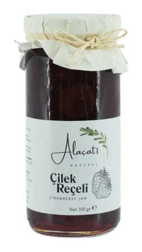 Alaçatı Natürel Çilek Reçeli 310 gr