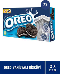 Oreo Kremalı Bisküvi 2x220 gr