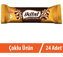 Afia İkitat Kakaolu Bisküvi 24x75 gr