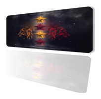 SonicTouch 32x70 cm Medium Gaming Mousepad Kırmızı