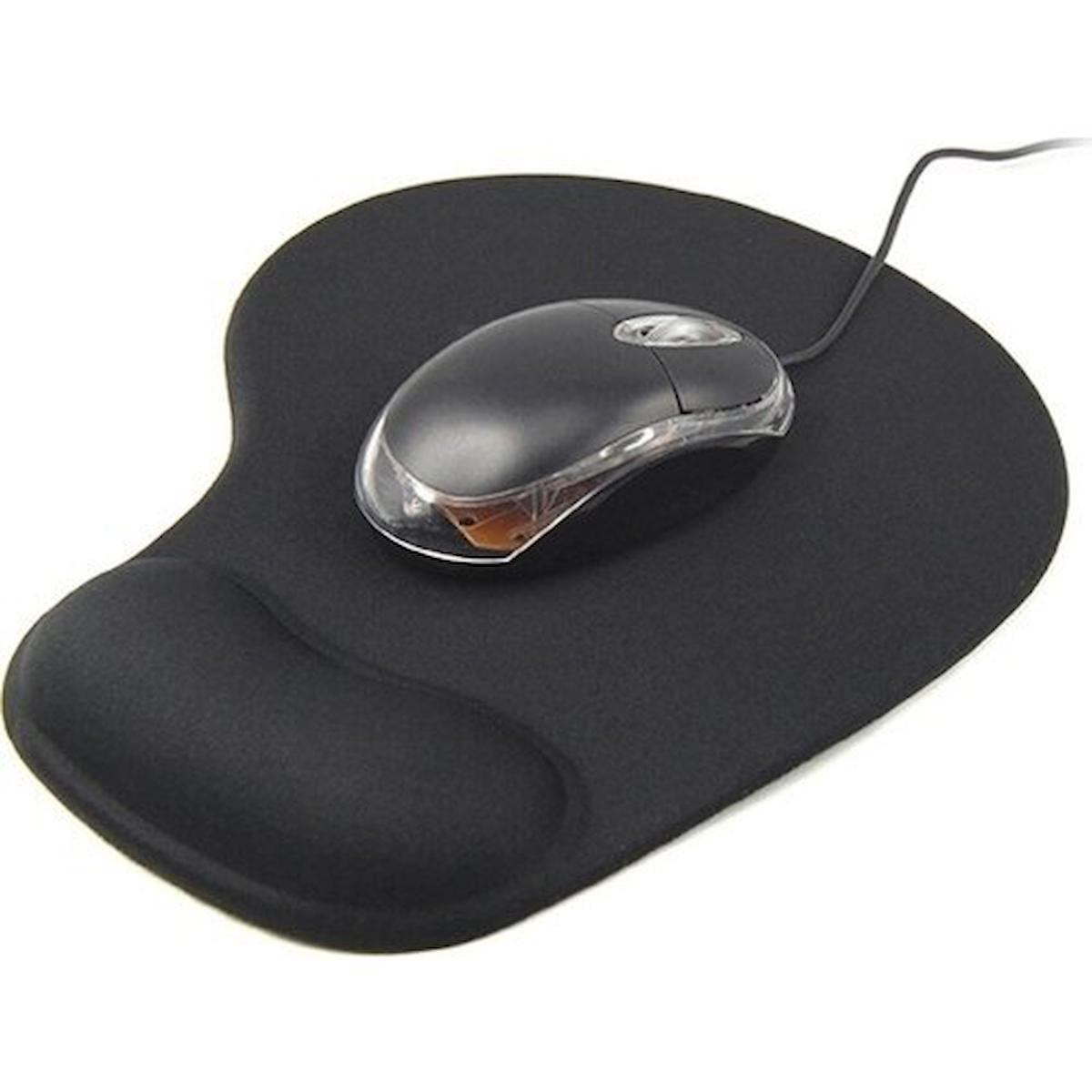 Lunatic Bilek Destekli Gaming Mousepad Siyah