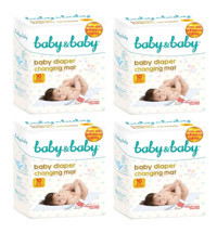 Baby&Baby Kaydırmaz Bantlı Tek Kullanımlık 60x60 cm 4x10 Adet Alt Açma Örtüsü