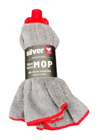 Silver Home Tekli Yedek Mop Gri