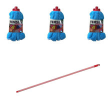 Temsan Tekli Set Kırmızı - Mavi