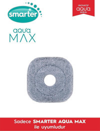 Smarter Aqua Max Tekli Yedek Mop Gri