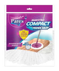 Parex Maestro Tekli Yedek Mop Beyaz