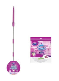 Parex Twister Tekli Yedek Mop Pembe