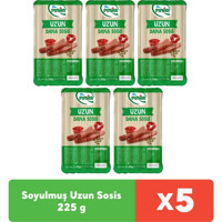 Pınar Soyulmuş Uzun Dana Sosis 5x225 gr