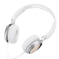 Shanrya 3.5 mm Kablolu Kulak Üstü Kulaklık Beyaz