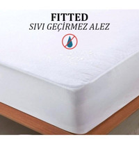 VentiSette Fıtted Pamuk-Polyester Sıvı Geçirmez 160x200 cm Çift Kişilik Alez