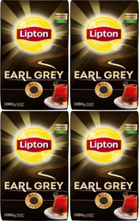 Lipton Earl Grey Organik Siyah Çay Dökme Çay 4 'lü 1 kg