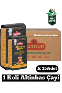 Çaykur Altınbaş Organik Siyah Çay Dökme Çay 15'li 500 gr