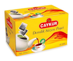 Çaykur Demlik Poşet Çay 8'li 40 Adet