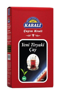 Karali Tiryaki Organik Siyah Çay Dökme Çay 3'lü 1 kg