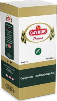 Çaykur Hediyelik Organik Siyah Çay Dökme Çay 2'li 450 gr