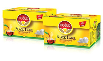 Doğuş Black Label Demlik Poşet Çay 2'li 100 Adet
