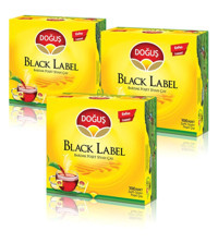 Doğuş Black Label Organik Süzen Poşet Çay 3'lü 100 Adet