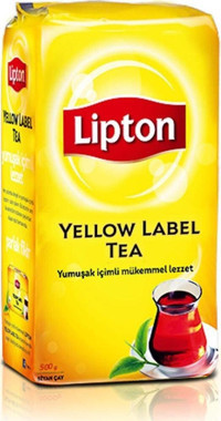 Lipton Yellow Label Organik Siyah Çay Dökme Çay 500 gr