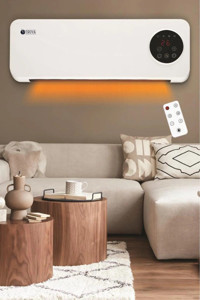 Troya By Hook Tr-528 2000 W Duvar Tipi Fanlı Isıtıcı Beyaz