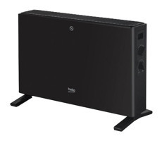 Beko Bk Rhc 1800 W Duvar Tipi Konvektör Isıtıcı Siyah