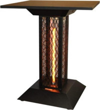Hottable 1900 W Kule Tipi Infrared Isıtıcı Siyah