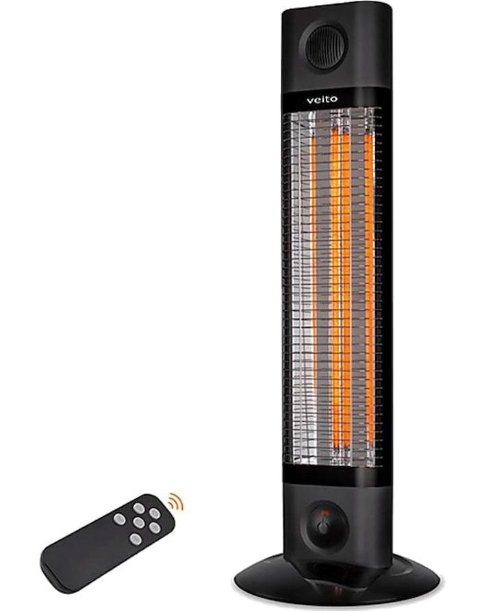 Veito Ch1800 Rt 1800 W Kule Tipi Infrared Isıtıcı Siyah