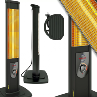 Mirkraft Nobility 2500 W Kule Tipi Infrared Isıtıcı Siyah