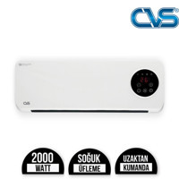 Cvs Dn 3053 2000 W Duvar Tipi Fanlı Isıtıcı Beyaz
