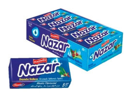 Nazar Damla Sakızlı Sakız 5x5 Adet