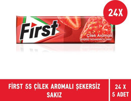 First 5S Çilekli Sakız 5x24 Adet