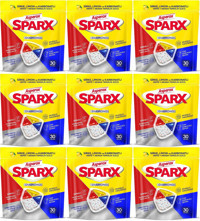 Asperox Sparx Diamond Karbonat-Limon-Sirke Kapsül Bulaşık Makinesi Deterjanı 9x30 Adet