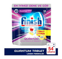Finish Quantum Limon Tablet Bulaşık Makinesi Deterjanı 54 Adet