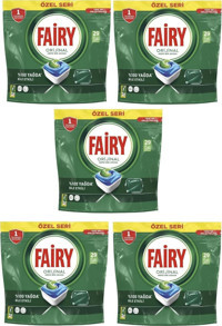 Fairy Hepsi Bir Arada Tablet Bulaşık Makinesi Deterjanı 5x29 Adet