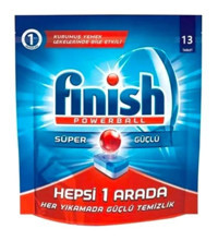 Finish Hepsi Bir Arada Tablet Bulaşık Makinesi Deterjanı 13 Adet