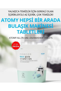 Atomy Hepsi Bir Arada Tablet Bulaşık Makinesi Deterjanı