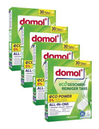 Domol Eco Folyosuz Tablet Bulaşık Makinesi Deterjanı 4x30 Adet
