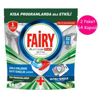 Fairy Platinum Plus Ultra Tablet Bulaşık Makinesi Deterjanı 2z32 Adet