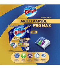 Bingo Akıllı Kapsül Pro Max Tablet Bulaşık Makinesi Deterjanı 5x40 Adet