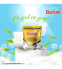 Bortab Vegan Tablet Bulaşık Makinesi Deterjanı