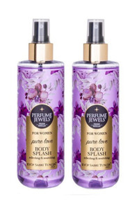 Eyüp Sabri Tuncer Pure Love Çiçek Kokulu-Meyvemsi Unisex Vücut Spreyi 2x250 ml