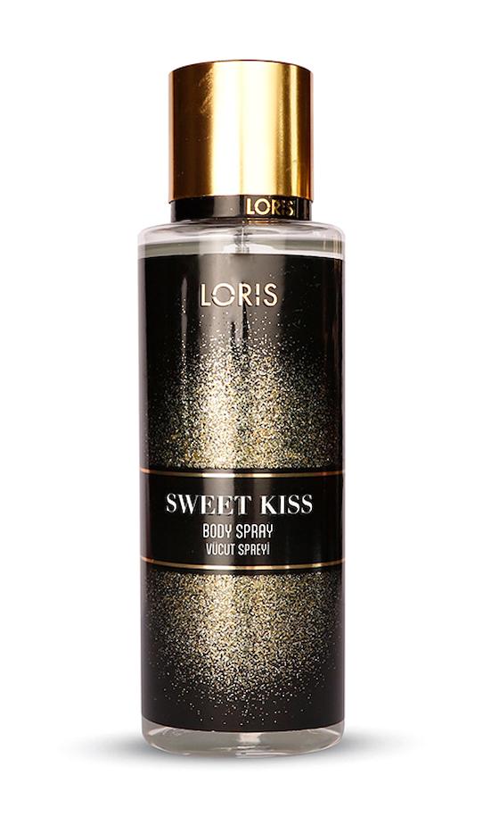 Loris Sweet Kiss Badem-Çiçek-Kahve-Kakao Unisex Vücut Spreyi 250 ml