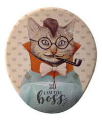 Flipped Cat Bilek Destekli S Mousepad Çok Renkli