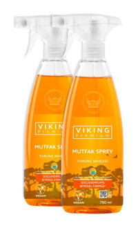 Viking Premium Sprey Mutfak Ve Banyo Temizleyici 2x750 ml