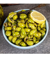 Sidal Market Salamura Dilimli Yeşil Zeytin Pet 1 kg