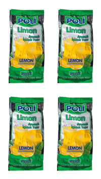 Poli Limon Aromalı İçecek Tozları 4x300 gr